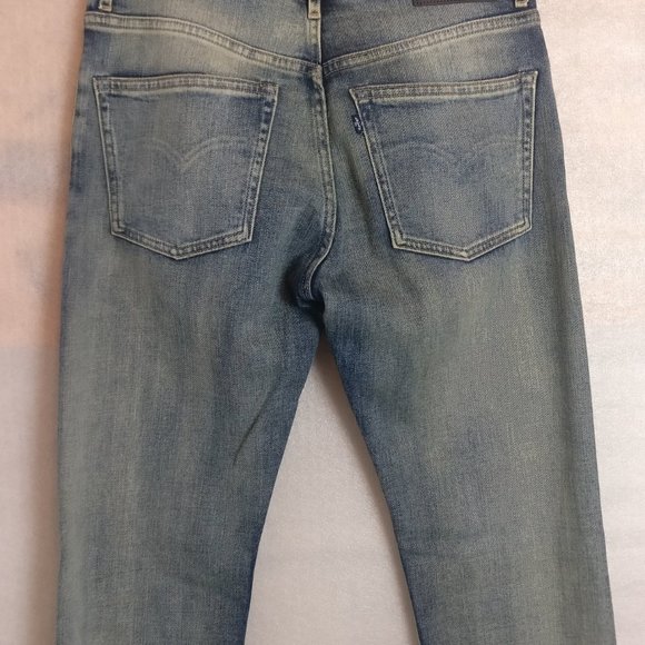 Levi's MADE & CRAFTED ARROW STRAIGHT JAPANESE SELVAGE HIGHRISE JEAN 26w/Measurem - Picture 3 of 15